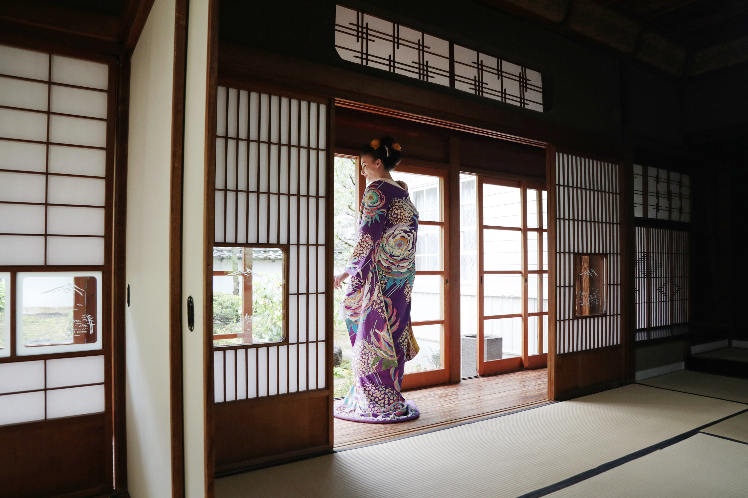 加賀友禅の花嫁衣裳 — 瑞雨
