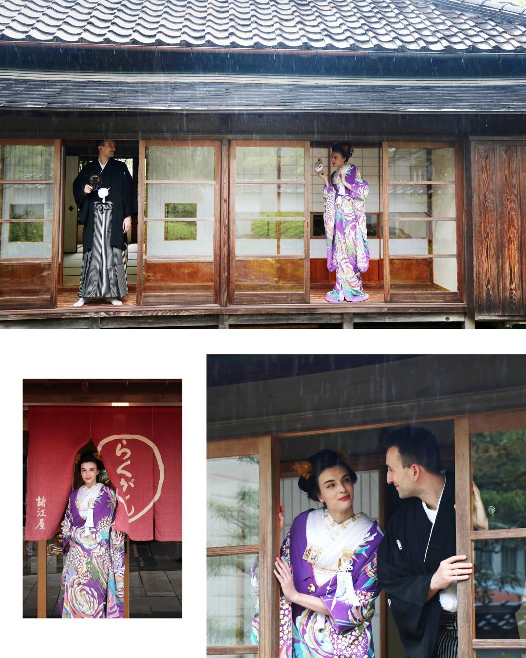 加賀友禅の花嫁衣裳 — 瑞雨